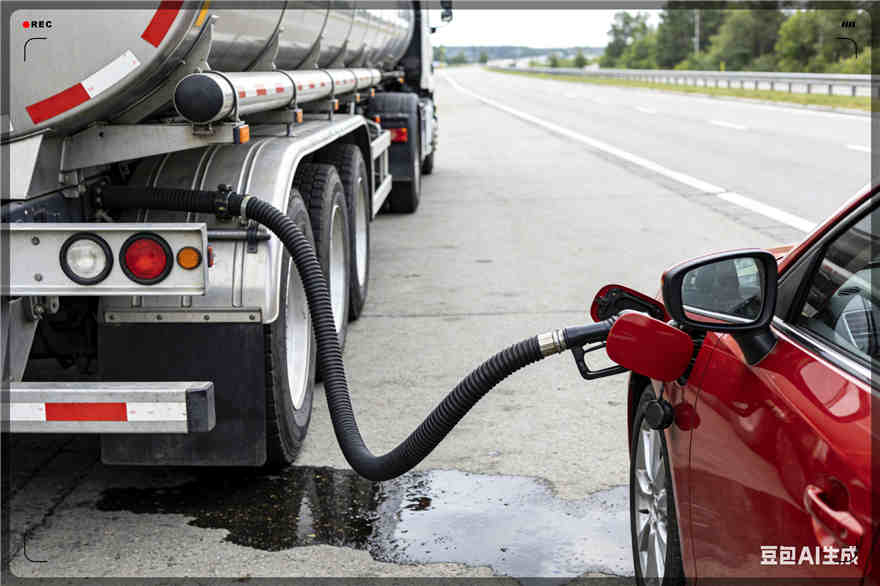 冕宁汽车救援送水案例